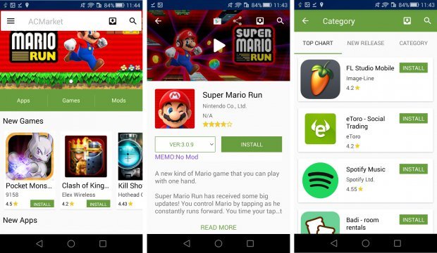 ACMarket, una de las mejores alternativas a TutuApp