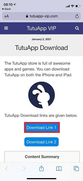 Descargar un nuevo perfil