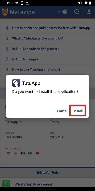Descargar TuTuApp para Android 4