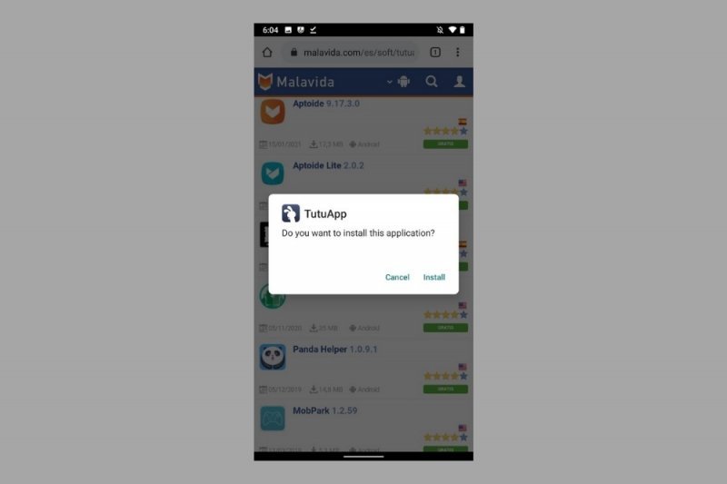 ¿Cómo instalar TutuApp en Android?